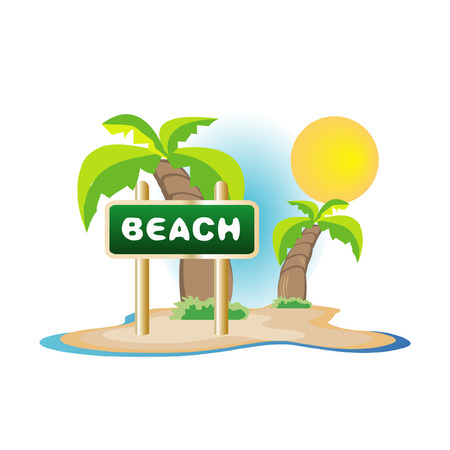 beach iconのイラスト素材