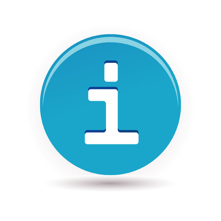 information buttonのイラスト素材