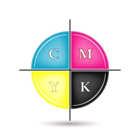 cmyk target のイラスト素材