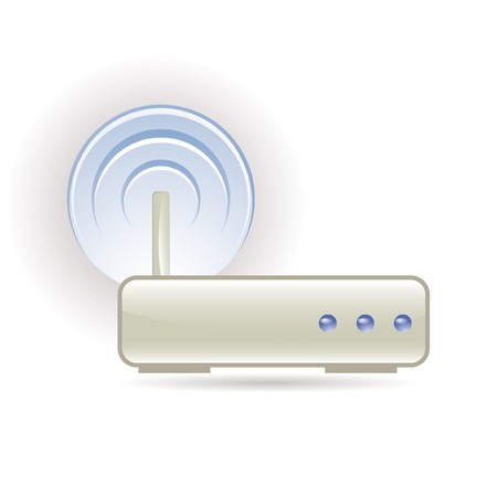 wireless signalのイラスト素材