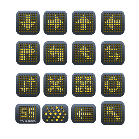 arrows lightのイラスト素材