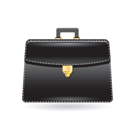 black bag iconのイラスト素材