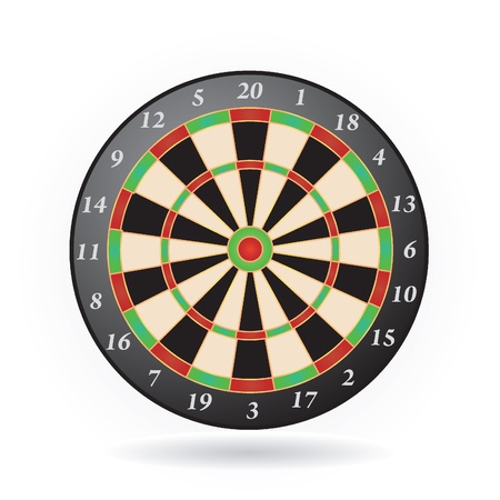 darts gameのイラスト素材