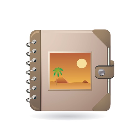 photo albumのイラスト素材