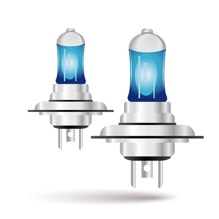 car bulb iconのイラスト素材