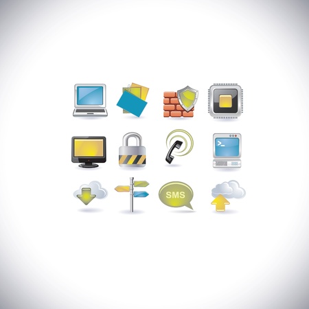 icon setのイラスト素材