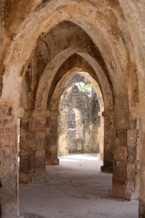 Ruins in africaの写真素材