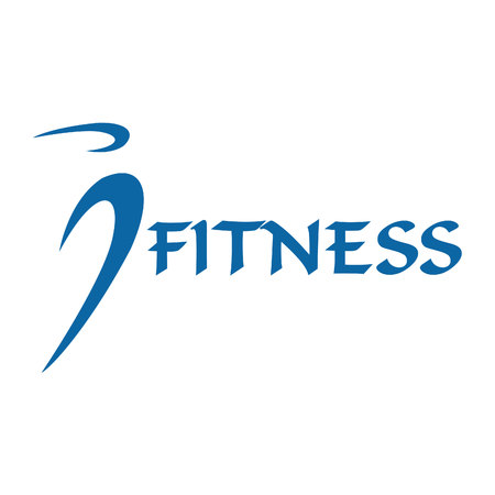 Fitness human vector design. Abstract man figure. People, human icon, sport, positive, health, healthcare symbol.のイラスト素材