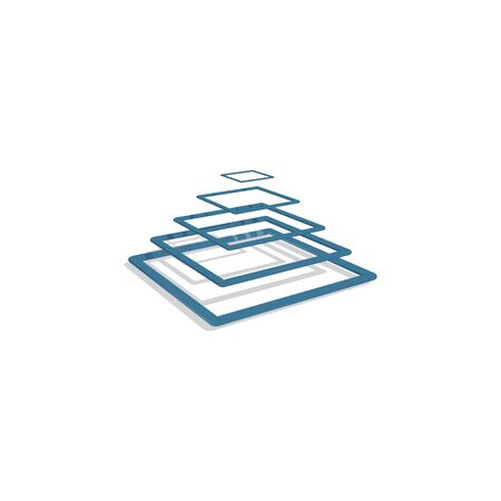 Glass service symbol layout. Windows and screens repair creative logo design concept. Sales, repairs and installations. Residential, commercial and auto glass. Glass cutter.のイラスト素材