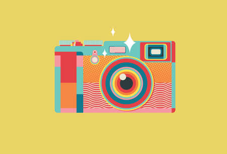 Vector Camera. Vector Illustration
