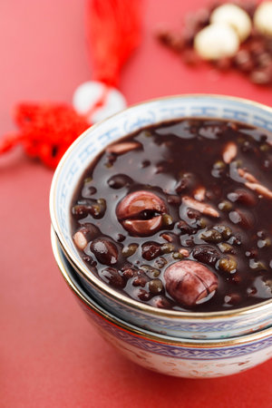 Laba Porridge or Eight Treasure Porridge Chinese Traditional Food