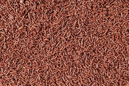 Full  Frame Texture of Chocolate Sprinkle or Meises