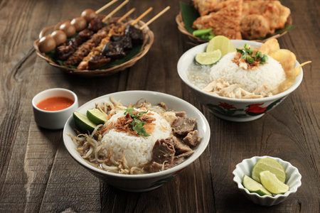 Soto Sapi  Boyolali, Indonesia Beef Clear Soup Typical Food from Boyolali, Central java Indonesia....
