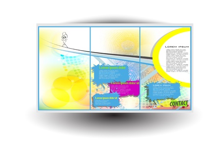set abstract backgroundのイラスト素材