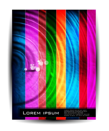 vector abstract colorful background  brochureのイラスト素材