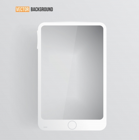 mobile icon and glossyのイラスト素材