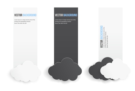 Vector abstract background  Infographics bannerのイラスト素材