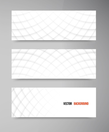 Vector banners. Web elements. Wave and curveのイラスト素材