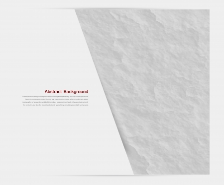 Vector banner background. White paperのイラスト素材