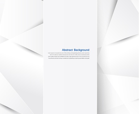 Vector abstract background. White geometricのイラスト素材