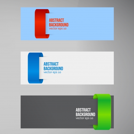 Vector abstract background. Label color and linesのイラスト素材