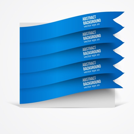 Vector abstract background. Label color and linesのイラスト素材