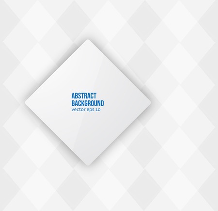 Vector white triangle. Abstract  and grey backroundのイラスト素材