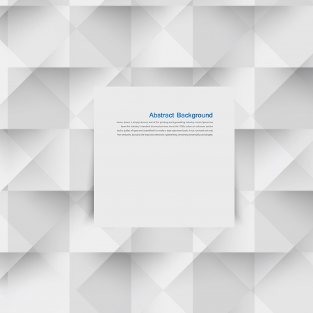 Vector white triangle. Abstract  and grey backroundのイラスト素材