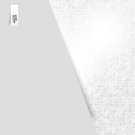 abstract background. triangle and white geometricのイラスト素材