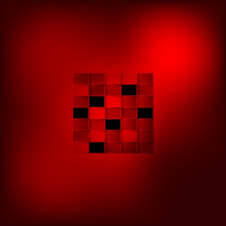 Vector color squares. Abstract backgroundのイラスト素材