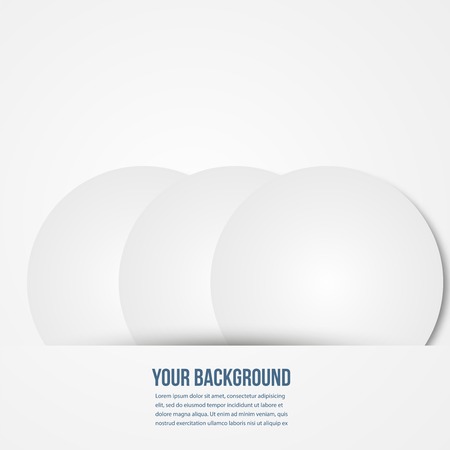 Vector infographics circles template. template web designのイラスト素材