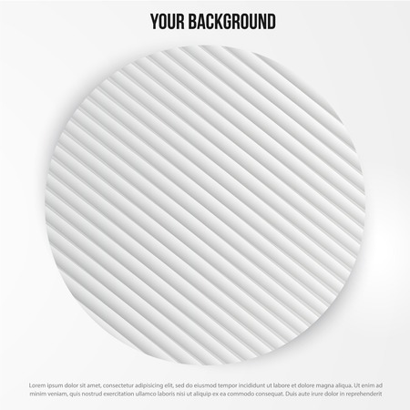 Vector abstract lines template. Object web designのイラスト素材