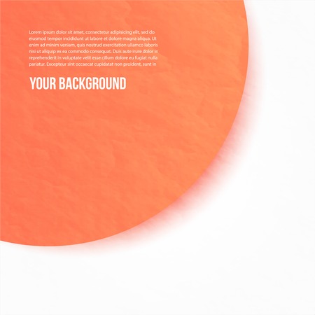 Vector abstract red circles template. Object web designのイラスト素材