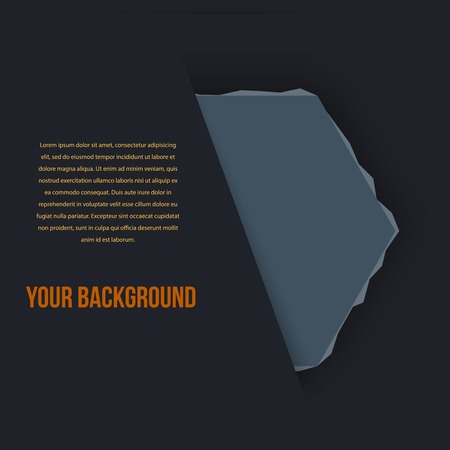 geometric background  and design. Blue hexagonのイラスト素材