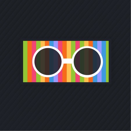 modern simple light business card template with flatのイラスト素材