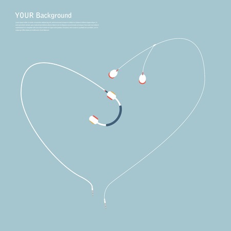 Modern flat icons vector illustration collection design in stylish colors of multimedia symbols, sound instruments audio items and objects.のイラスト素材