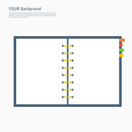 Modern flat icons vector illustration collection design in stylish colors of multimedia symbols.のイラスト素材