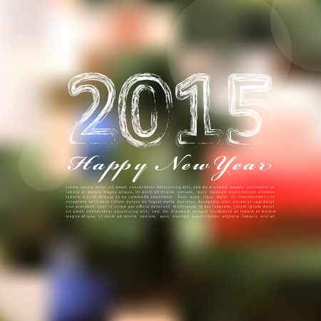 Vector Winter Christmas Blurred  Brochure design templates collectionのイラスト素材