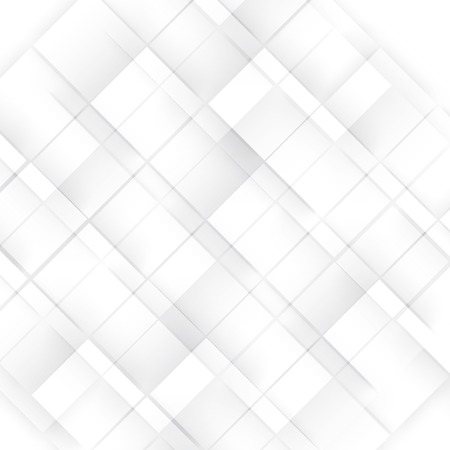 Vector Abstract geometric shape from gray cubes.  white squaresのイラスト素材