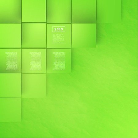 Vector Abstract geometric shape from gray cubes.のイラスト素材