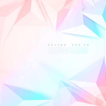 Vector background abstract polygon triangle.のイラスト素材