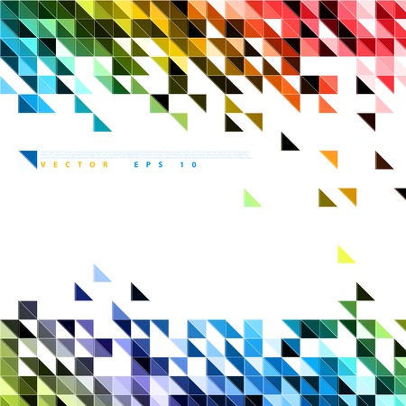 Vector background abstract polygon triangle.のイラスト素材