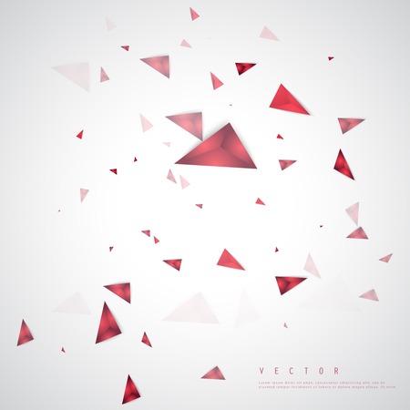 Vector color background abstract polygon triangle.のイラスト素材