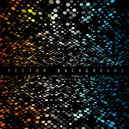 Vector Abstract colorful background. Color Circleのイラスト素材