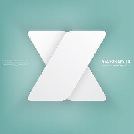 Vector design with card on the greyのイラスト素材