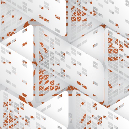 Vector design with triangles on the greyのイラスト素材