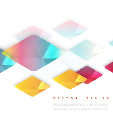 Vector design rhombusのイラスト素材