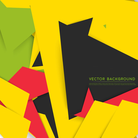 Vector background abstract polygon triangles.のイラスト素材