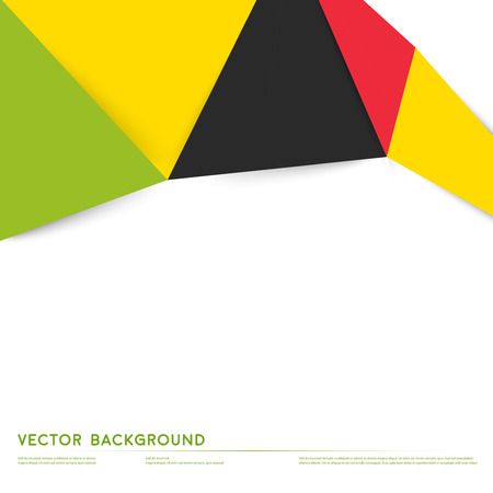 Vector background abstract polygon triangles.のイラスト素材