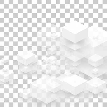 Vector background abstract squares.のイラスト素材